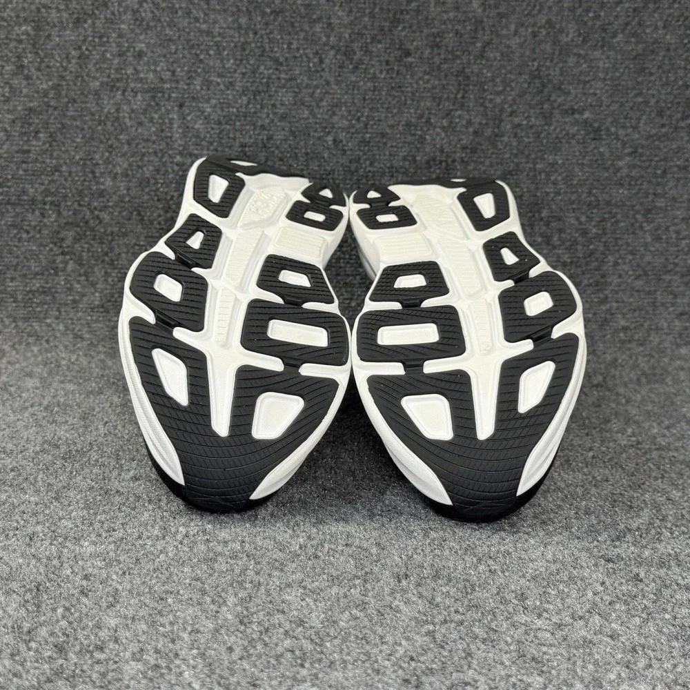 Hoka Bondi 9 Running Shoes Men's 11.5 Black White Athletic Road Training Sneaker